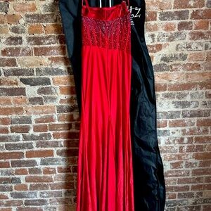 ASHLEY LAUREN Scoop Corset Formal